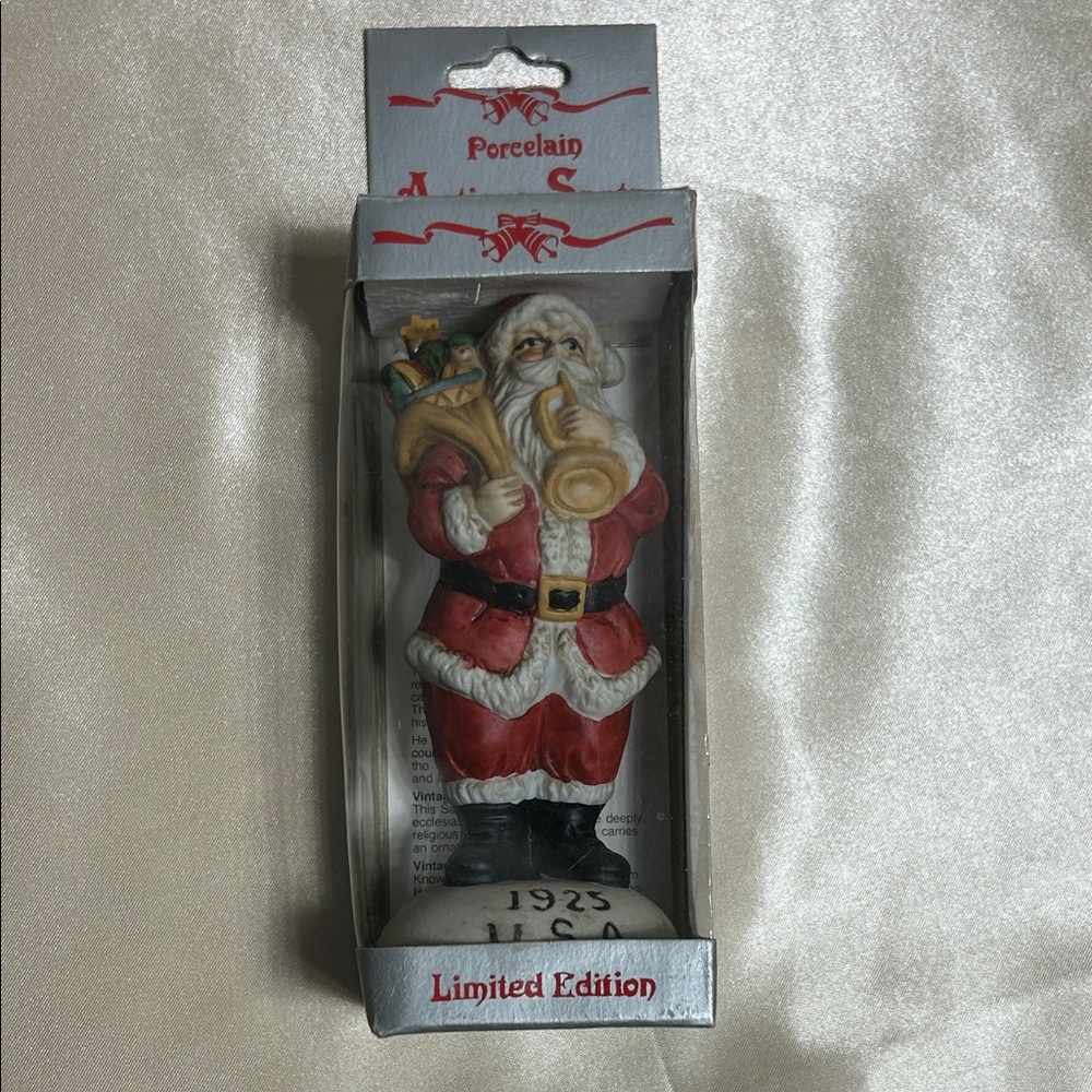 Santa Figurine - Red and White Limited Edition